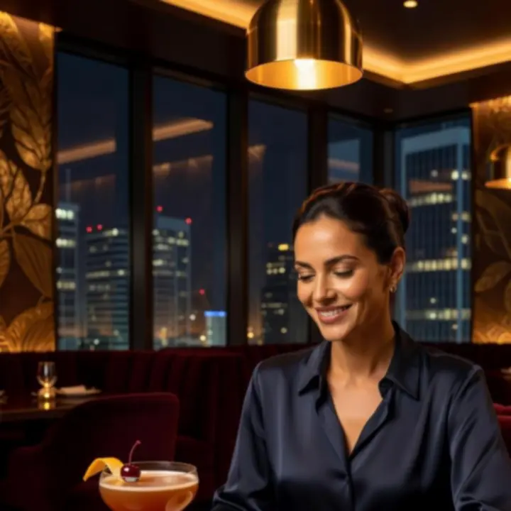 Hosté v moderní casino restauraci Metro Casina sdílející své zážitky